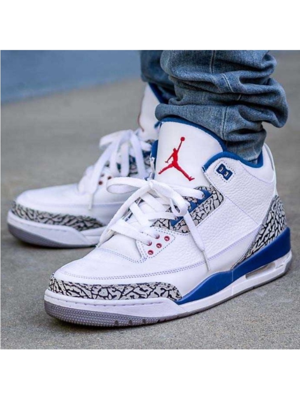 Nike Air Jordan 3 Retro OG Mid
True Blue Men's Sneakers Sz 10.5